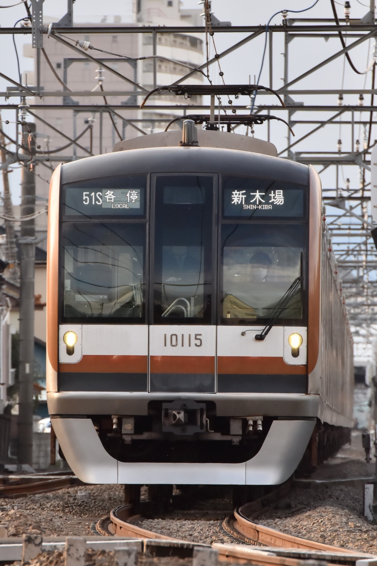 東京メトロ 和光検車区 10000系 10115F