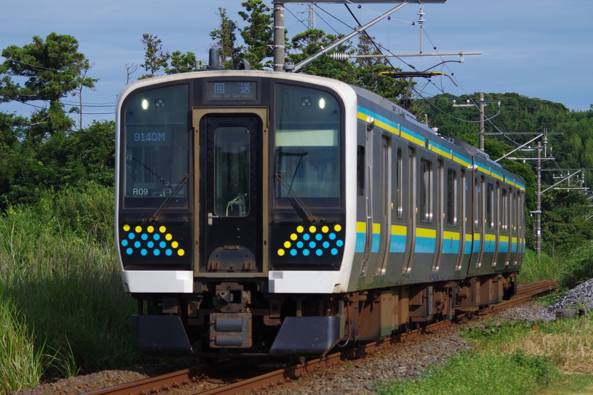 JR東日本 幕張車両センター本区 E131系 マリR09編成