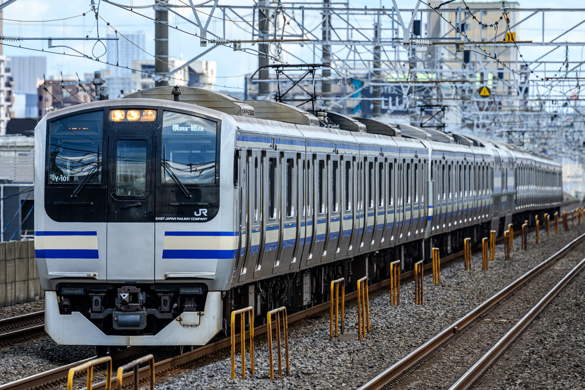 JR東日本 鎌倉車両センター本所 E217系 クラY-101編成