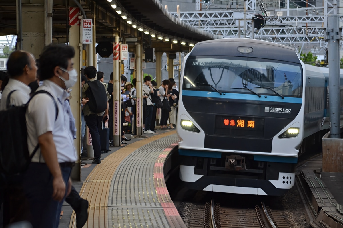 JR東日本 大宮総合車両センター東大宮センター E257系 オオNA-03編成