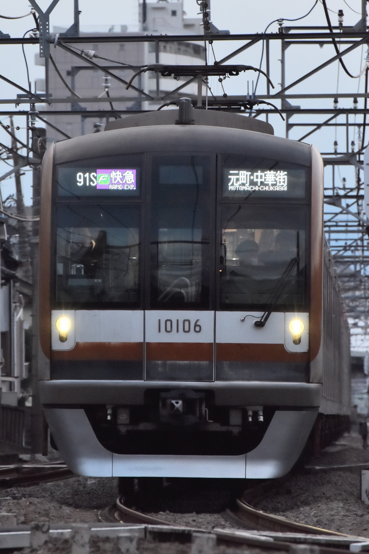 東京メトロ 和光検車区 10000系 10106F