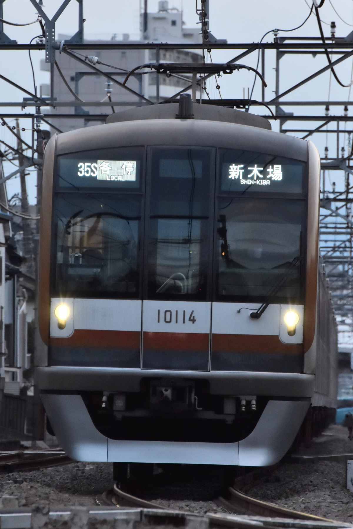 東京メトロ 和光検車区 10000系 10114F