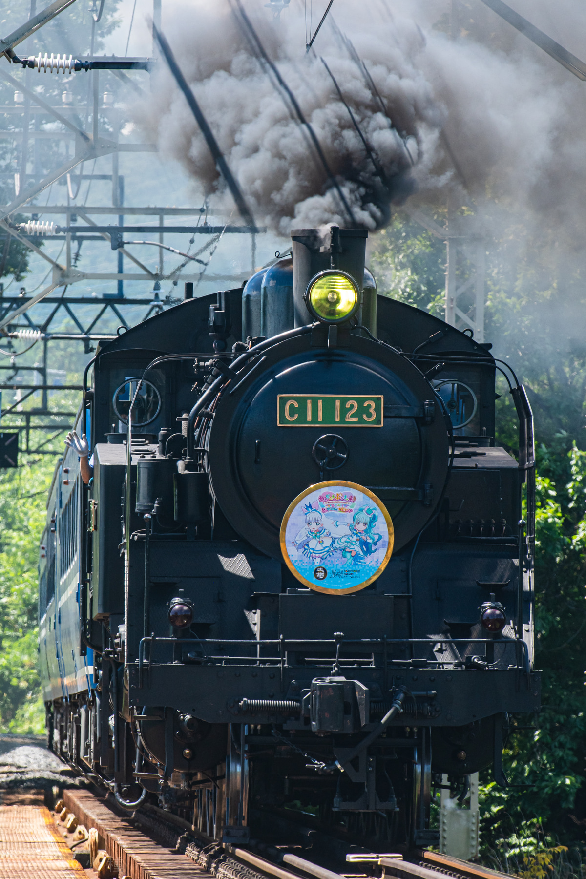 東武鉄道 下今市機関区 C11 123