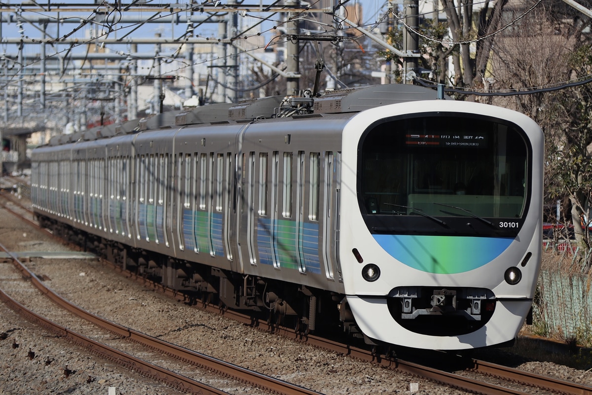 西武鉄道 南入曽車両基地 30000系 30101F