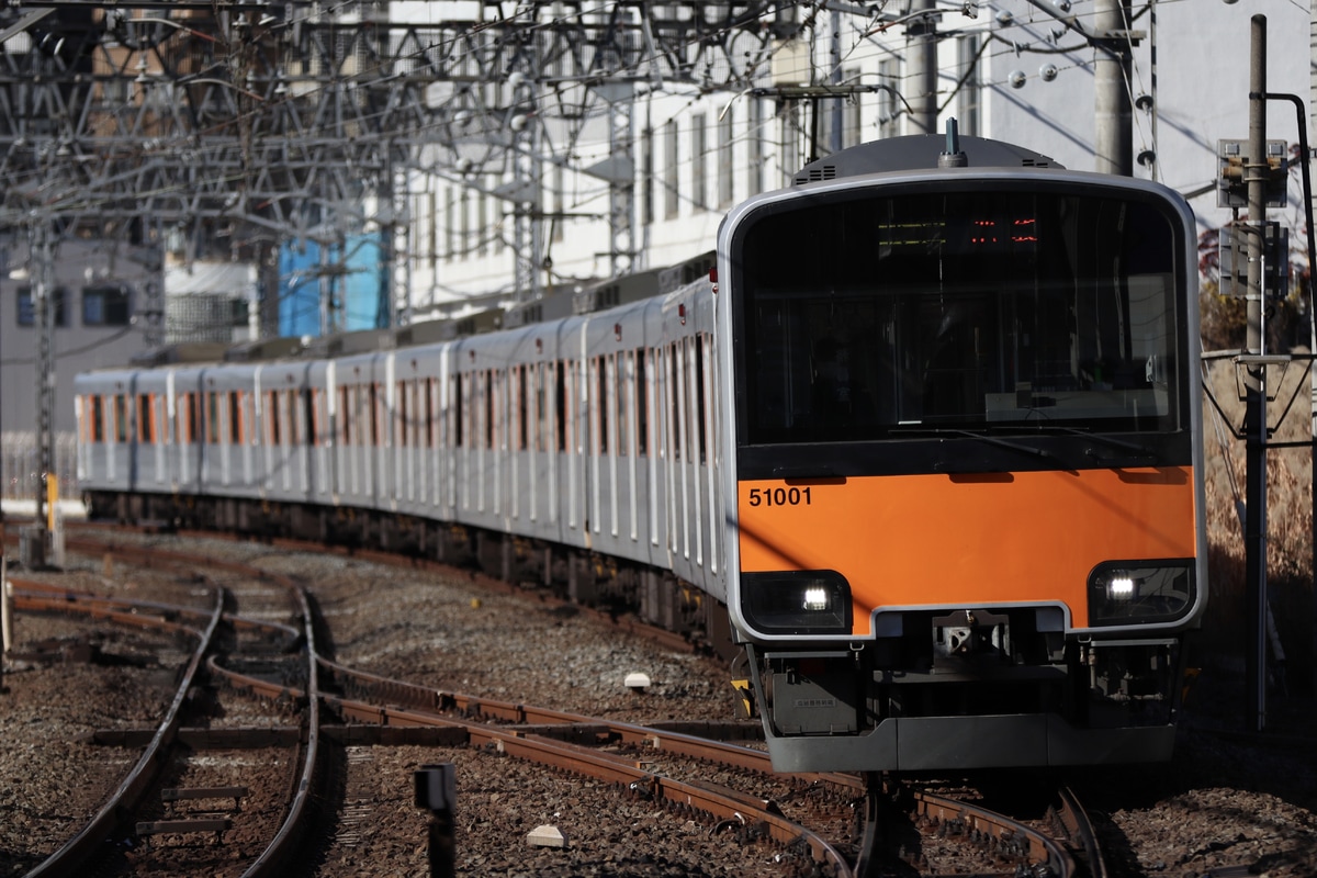 東武鉄道 森林公園検修区 50000系 51001F