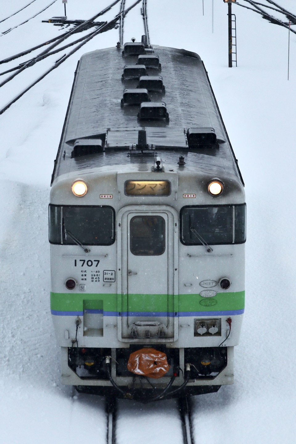 JR北キハ40形キハ40-1707の写真