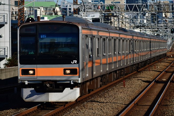 209系トタ82を阿佐ヶ谷駅で撮影した写真