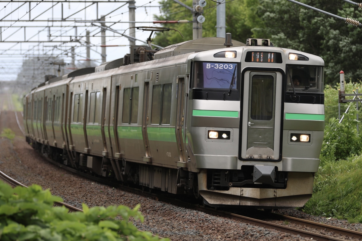 JR北海道 札幌運転所 733系 B3103編成