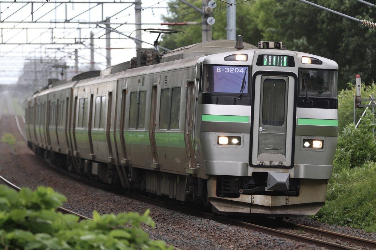 JR北海道 札幌運転所 733系 B3104F