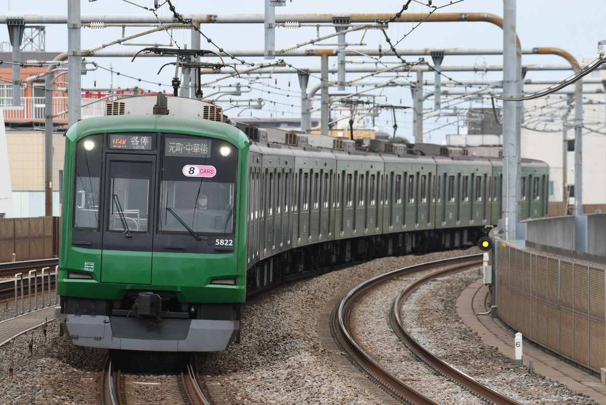 東急電鉄 元住吉検車区 5000系 5122F