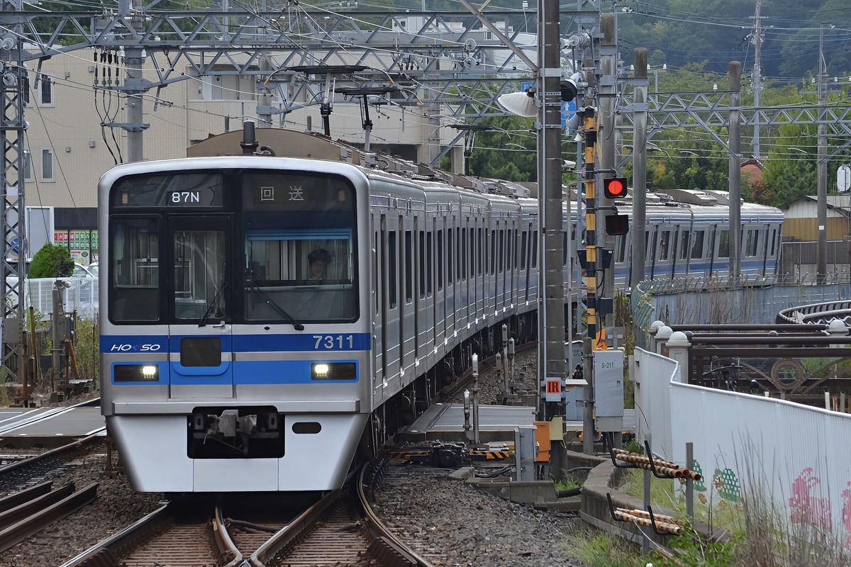 北総鉄道 印旛車両基地 7300形 7318F