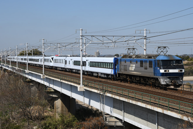 EF210形EF210-8を西岡崎～岡崎間で撮影した写真