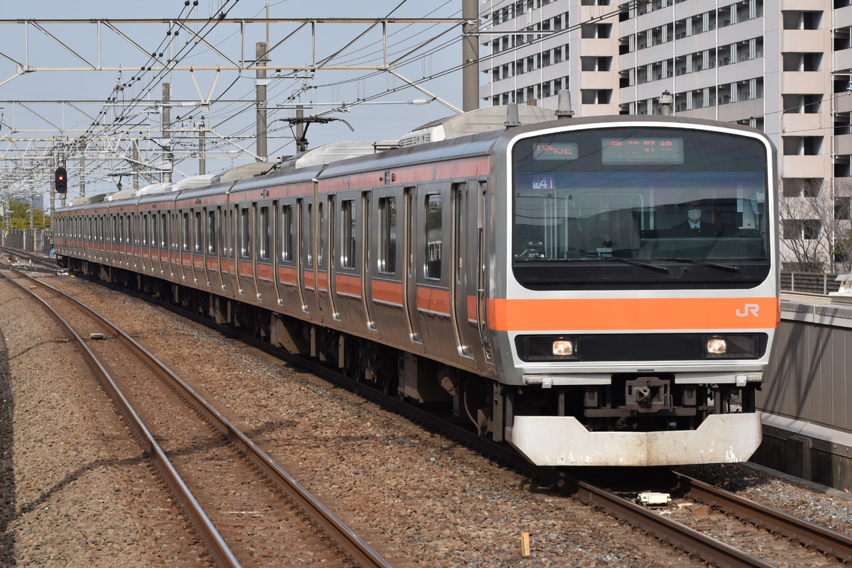 JR東日本 京葉車両センター E231系 ケヨMU41編成