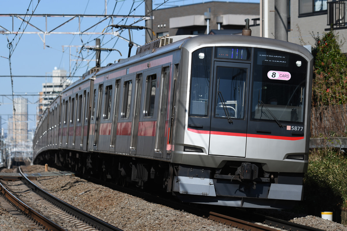 東急電鉄 元住吉検車区 5050系 5177F