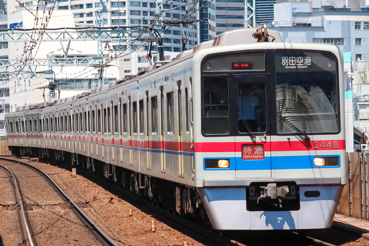 京成電鉄 宗吾車両基地 3400形 3448編成