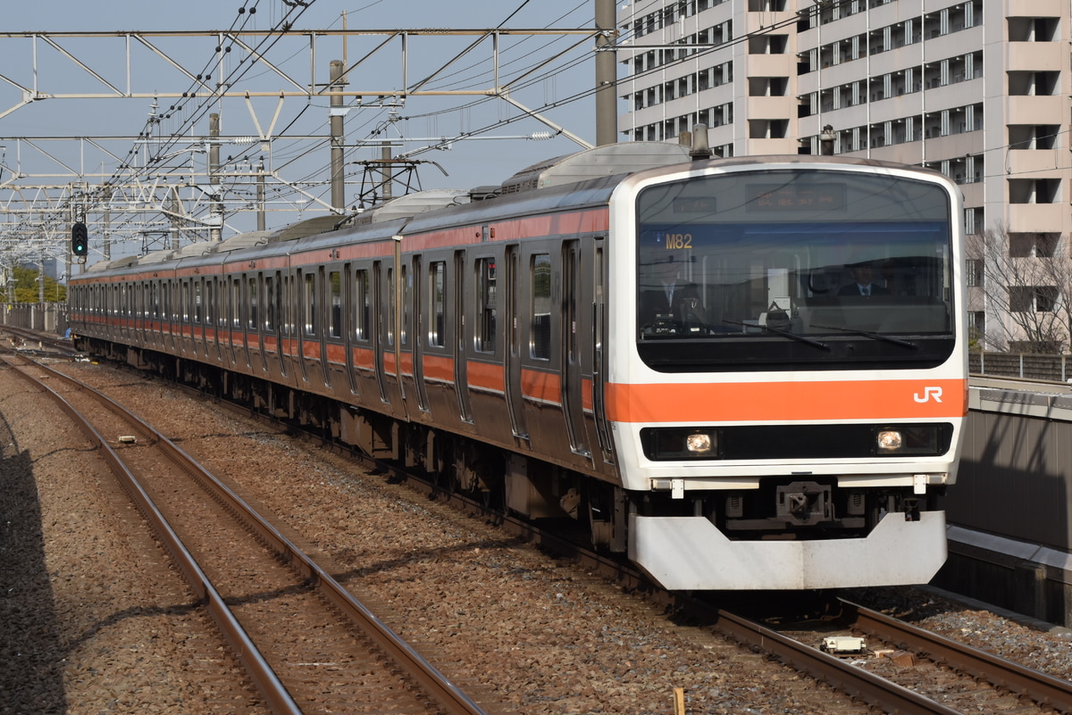 JR東日本 京葉車両センター 209系 ケヨM82編成