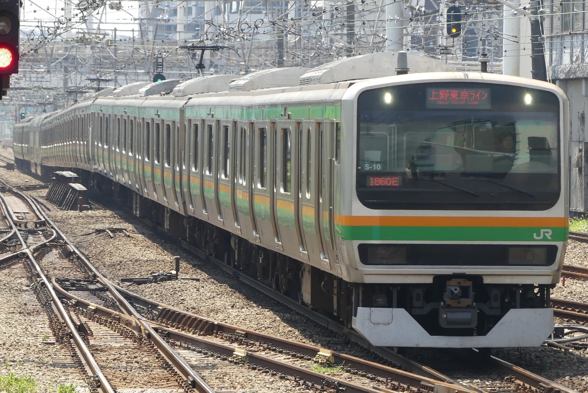 JR東日本 国府津車両センター E231系 コツS-10編成