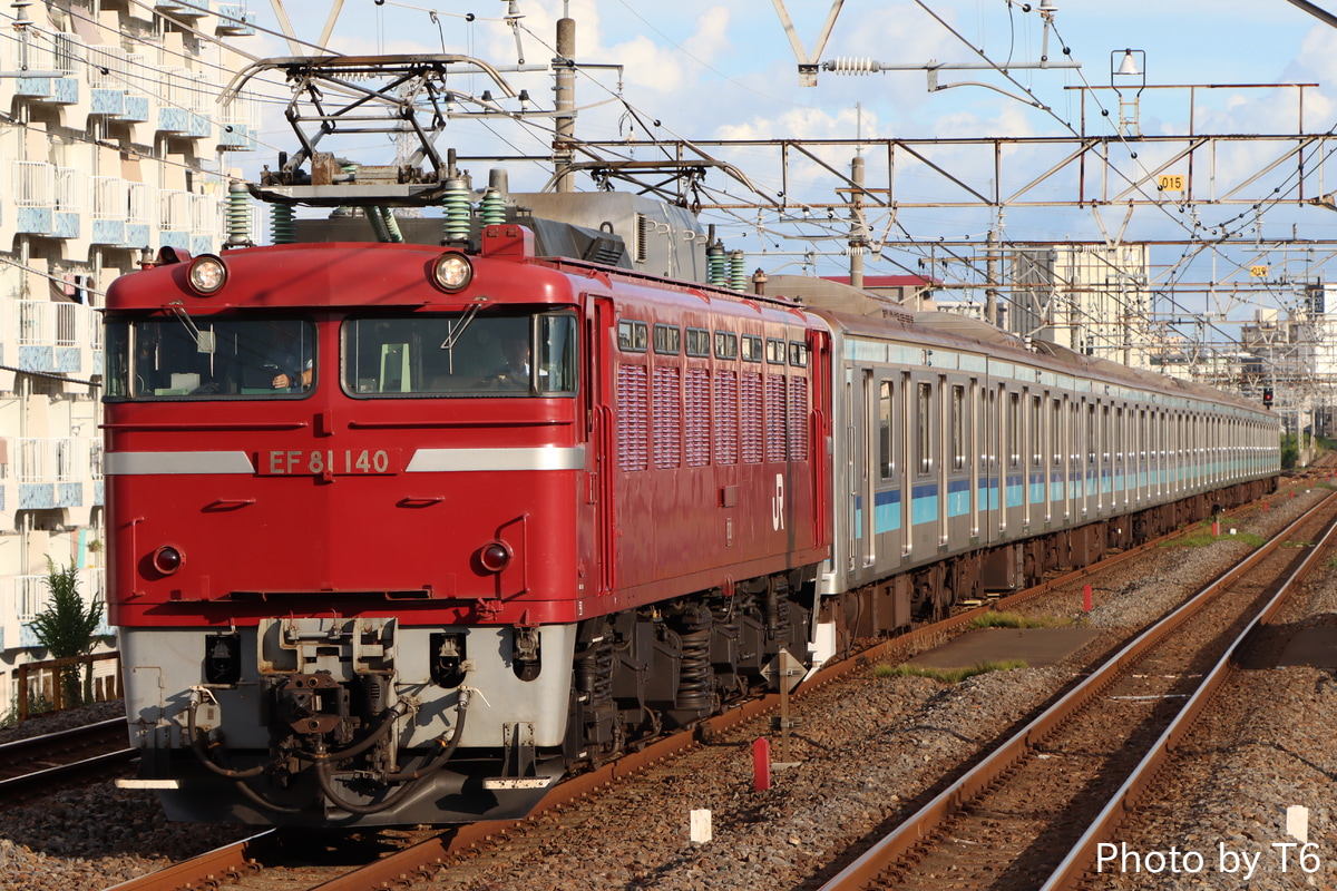 JR東日本 長岡車両センター EF81 140