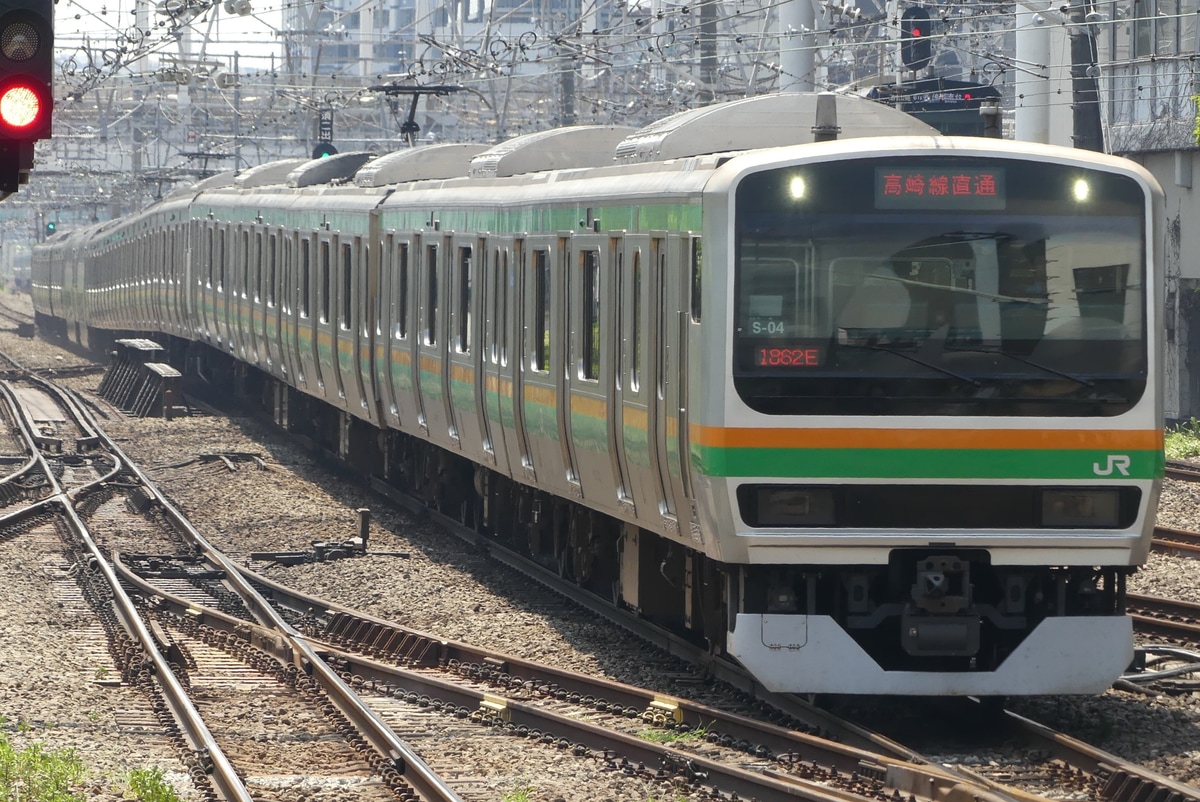 JR東日本 国府津車両センター E231系 コツS-04編成