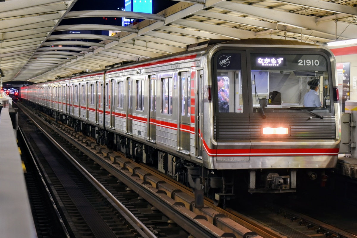 大阪市交通局 中百舌鳥検車場 21系 21610F