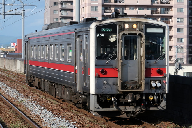 キハ54系を旭川四条駅で撮影した写真