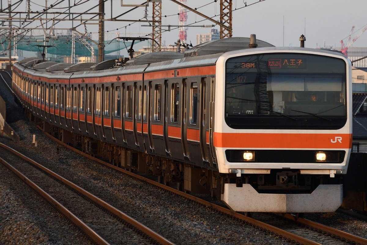 JR東日本 京葉車両センター 209系 ケヨM77編成