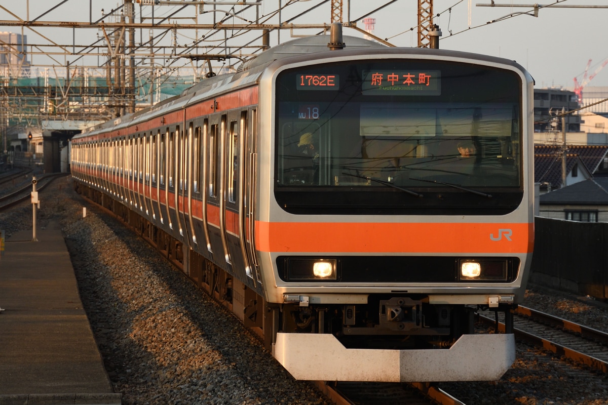 JR東日本 京葉車両センター E231系 ケヨMU18編成