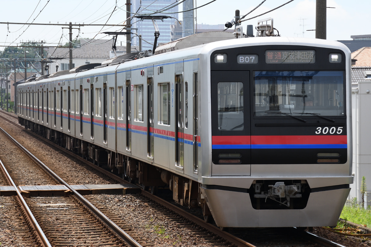 京成電鉄 宗吾車両基地 3000形 3005F