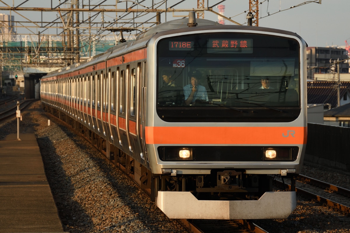 JR東日本 京葉車両センター E231系 ケヨMU36編成