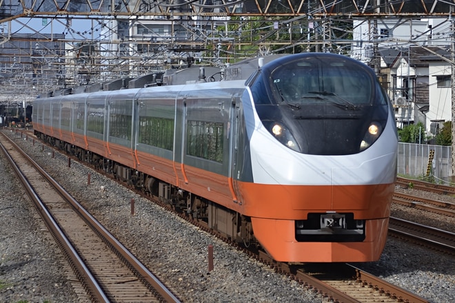 勝田車両センターE657系カツK3編成を松戸～金町間で撮影した写真