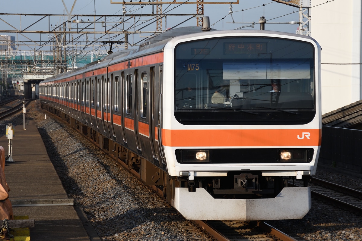 JR東日本 京葉車両センター 209系 ケヨM75編成