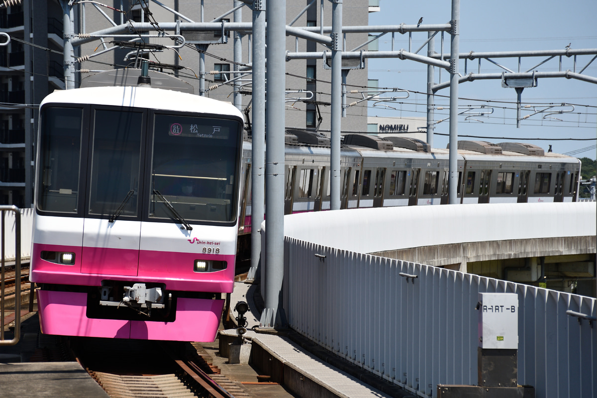 新京成電鉄 くぬぎ山車両基地 8900形 8918F