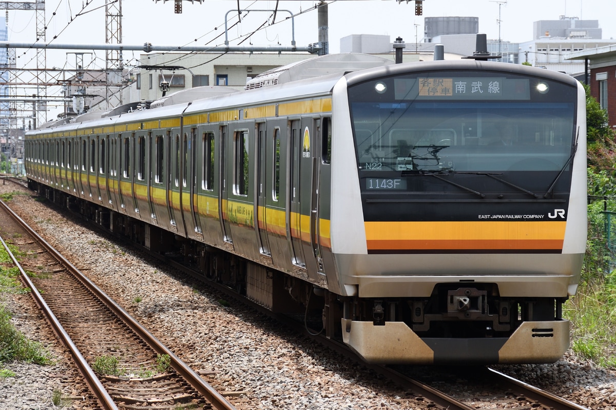 JR東日本 鎌倉車両センター中原支所 E233系 ナハN22編成