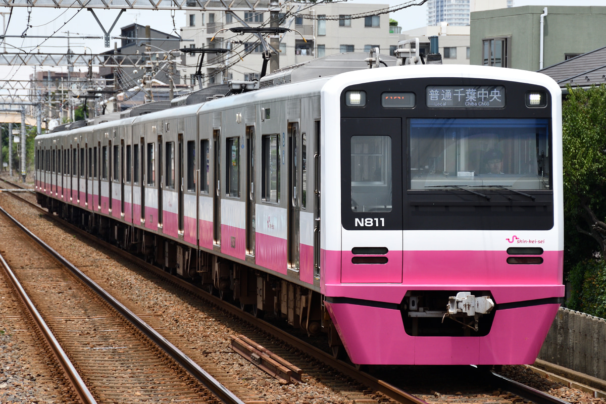 新京成電鉄 くぬぎ山車両基地 N800形 N818F