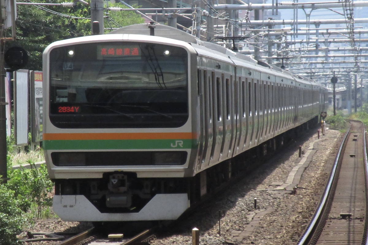 JR東日本 小山車両センター E231系 U4編成