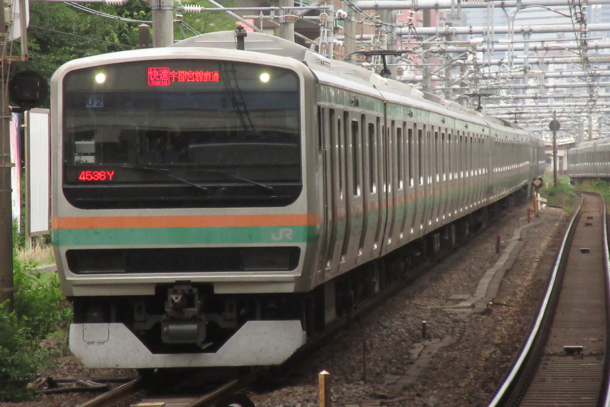 JR東日本 小山車両センター E231系 U2編成