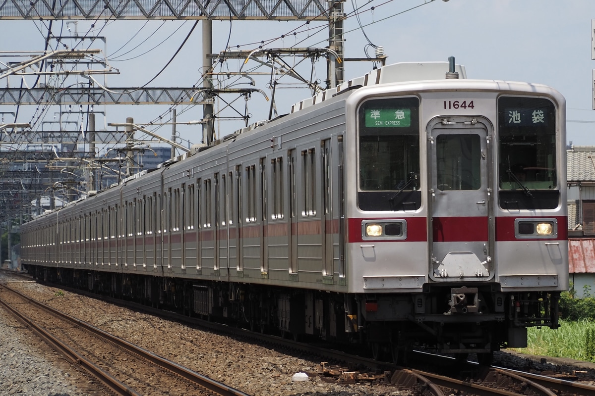 東武鉄道 森林公園検修区 10030系 11644f