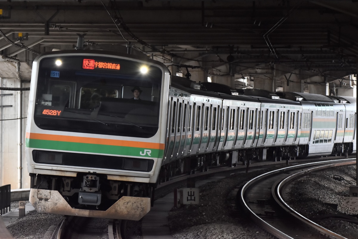 JR東日本 小山車両センター E231系 ヤマU511編成