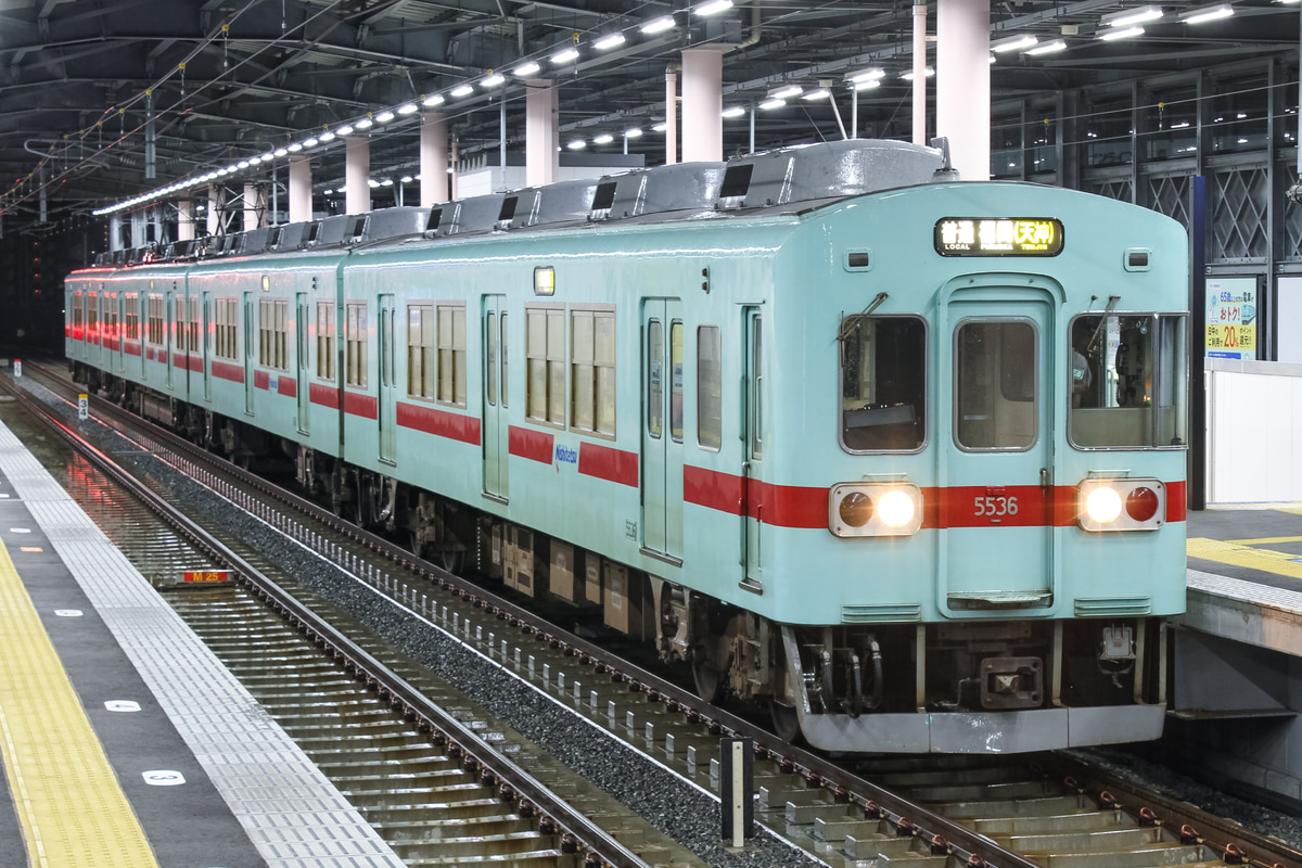 西日本鉄道 筑紫車両基地 5000形 5136F