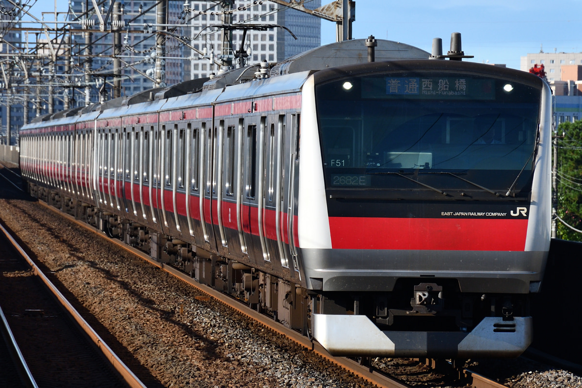 JR東日本 京葉車両センター E233系 ケヨF51編成