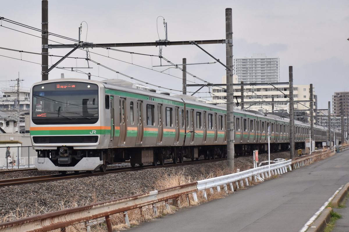 JR東日本 小山車両センター E231系 ヤマU20編成