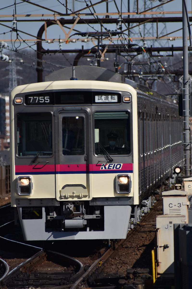 京王電鉄 若葉台検車区 7000系 7705F