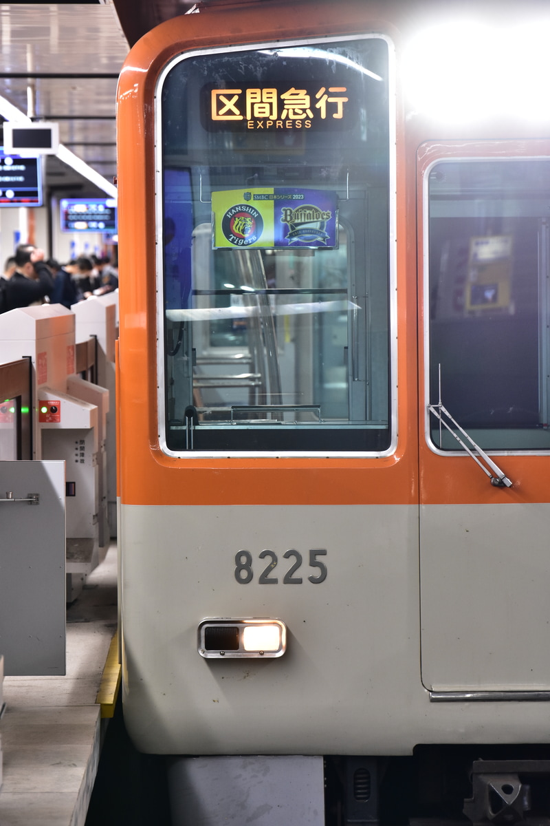 阪神電気鉄道 尼崎車庫 8000系 8225F