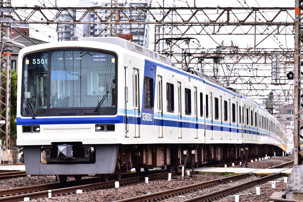 泉北高速鉄道 光明池車庫 5000系 5501F