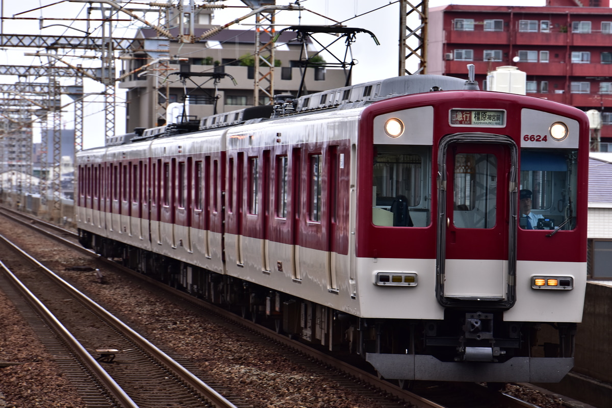 近畿日本鉄道 古市検車区 6620系 MT24