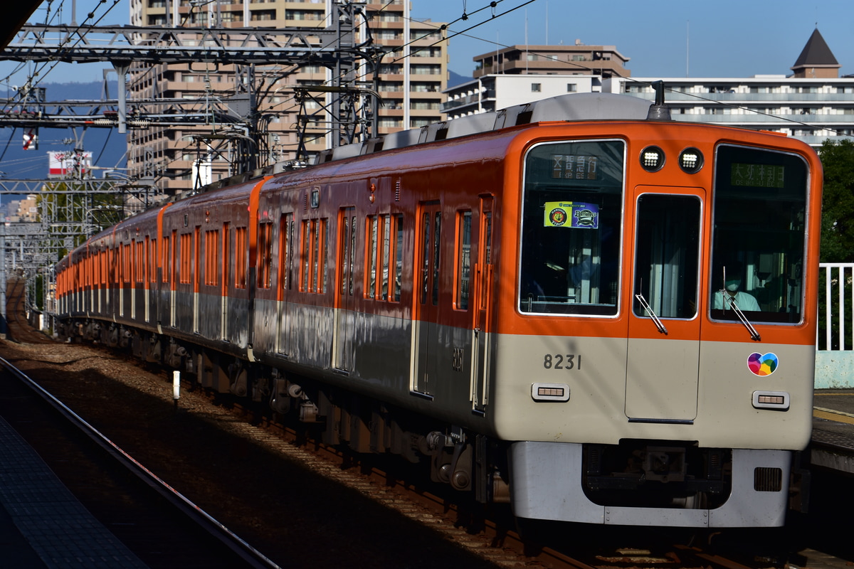 阪神電気鉄道 尼崎車庫 8000系 8231F