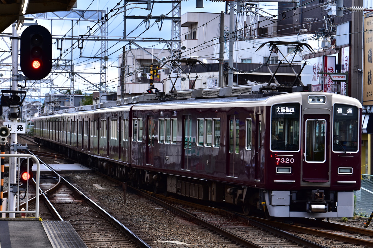 阪急電鉄 正雀車庫 7300系 7320F