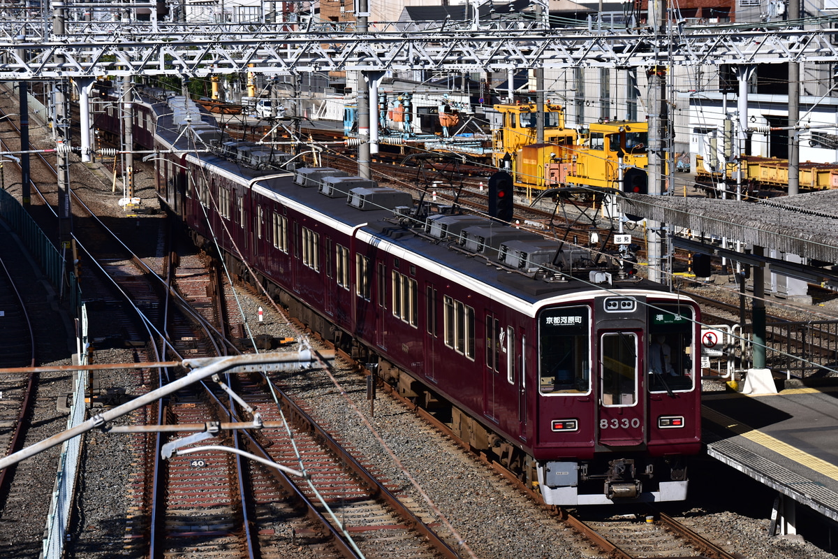 阪急電鉄 正雀車庫 8300系 8330F