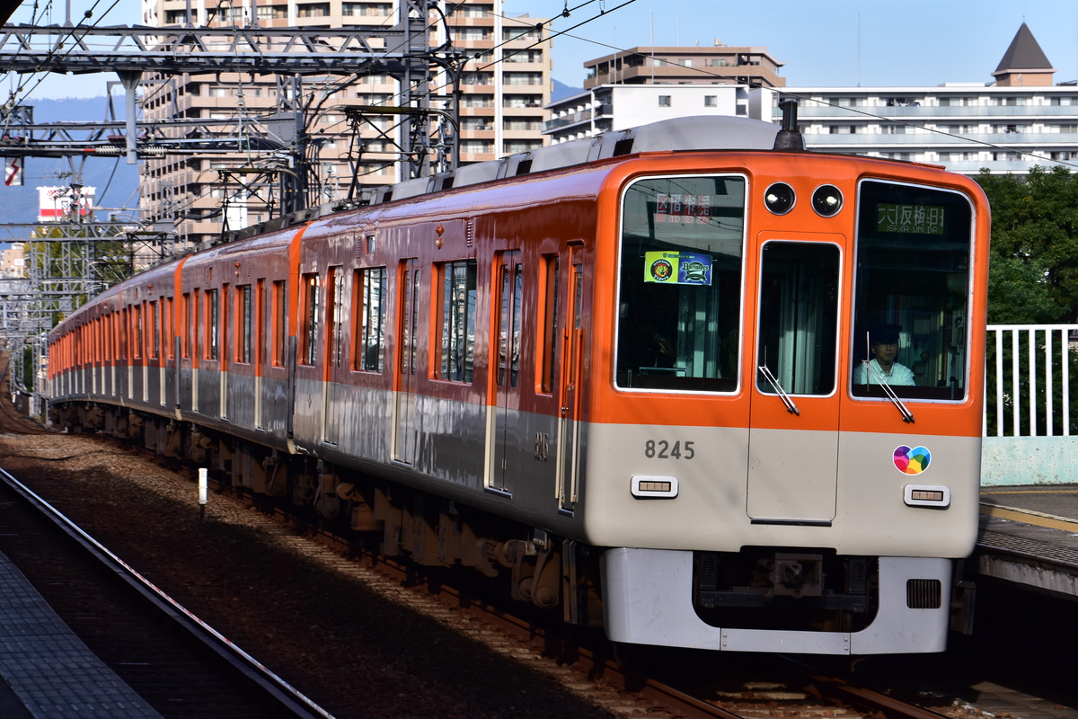 阪神電気鉄道 尼崎車庫 8000系 8245F