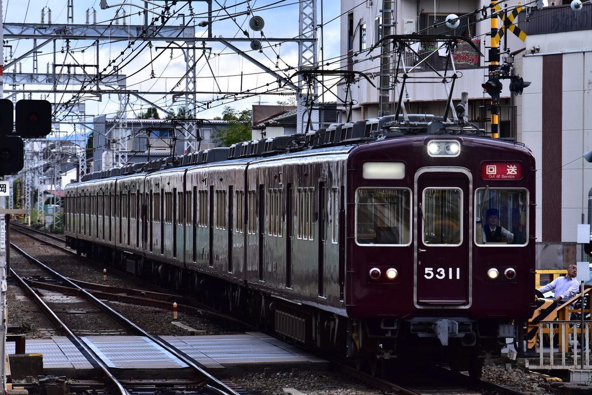 阪急電鉄 正雀車庫 5300系 5311F